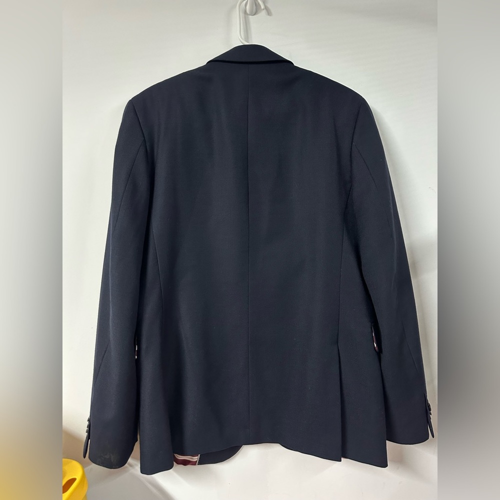 Bonobos Blazer Mens 42R Navy Marzotto Wool/Cashmere Limited Edition Business - Picture 6 of 12